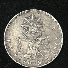SASA 1871 Messico 1 Un Peso