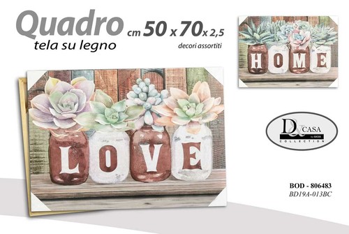 Quadro stampa tela canvas - su,