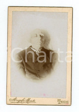 1903 THIENE Ritratto POST MORTEM di Pietro BOTTENE Foto Angelo MONSI 8x12 cm