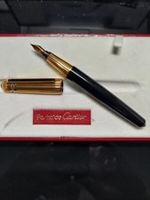 ORO massiccio Penna Stilografica Pasha De Cartier - Oggetto da collezione