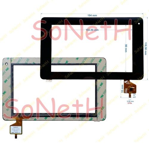 Vetro touch screen digitizer - touch,