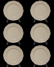 CERAMICA WEDGWOOD ETRURIA BARLASTON QUEENS SHAPE SERVIZIO 6 PIATTI DESSERT CM 21