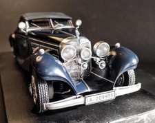 Airfix 1/24 Mercedes-Benz 500K costruito e dipinto con base