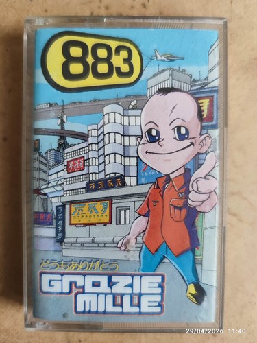 883 grazie mille musicassetta - 883,
