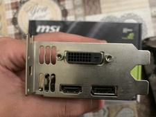 MSI NVIDIA GeForce GTX 1050 TI OC 4GB Scheda Grafica GPU