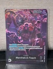 Marshall D Teach Op09 081 One Piece Tcg Card Game Up Promos Nm