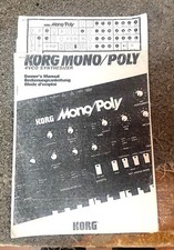Manuale d'uso Korg Monopoly