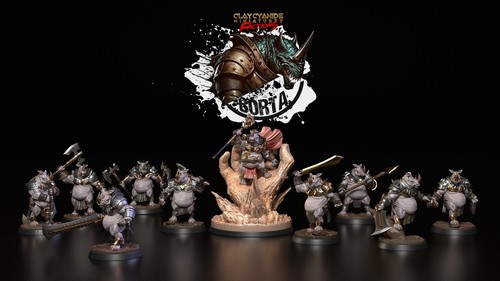 Argilla stampata cianuro - argilla, 3d