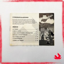 KID DRACULA – ITALIANO MANUALE ORIGINALE DA COLLEZIONE RARA NINTENDO GAME BOY GB