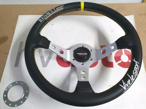 Volante sportivo pelle liscia