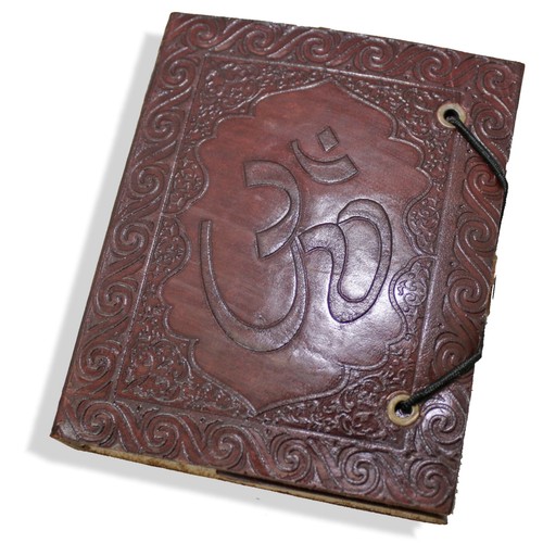 Quaderno pelle diario - pelle, motiv
