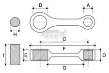 biella CAGIVA Mito 125 1994 - 2008 Planet 125 1998 - 2003 Raptor 125 2004 - 2007