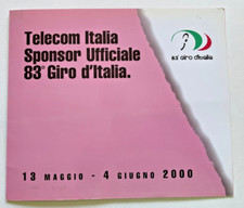 SCHEDE TELEFONICHE TELECOM  SPONSOR UFFICIALE 83° GIRO D'ITALIA  FOLDER NUOVE