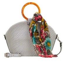 Leather Satchel Patricia Nash