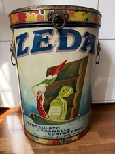 Scatola Bidone In Latta