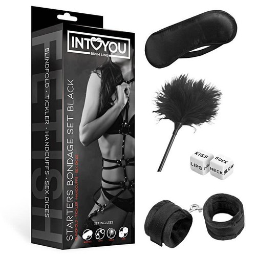 Bondage set nero - , manette