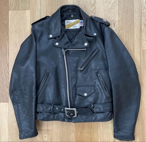 Giacca pelle schott 618 - pelle,