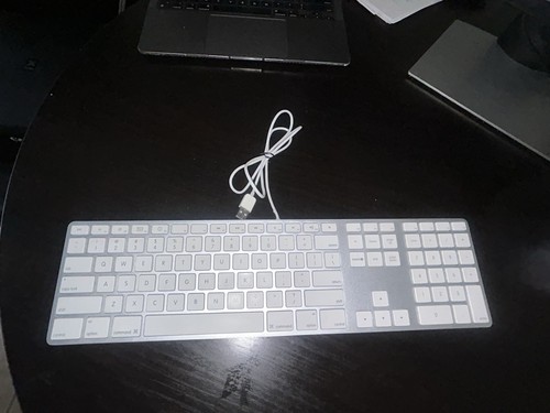 Tastiera qwerty usb alluminio - tastiera,