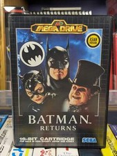 Batman Returns Sega Mega Drive Asia versione asiatica completo CIB testato funzionante