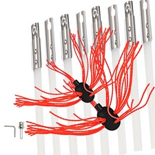 VEVOR Set Spazzacamino 8m con