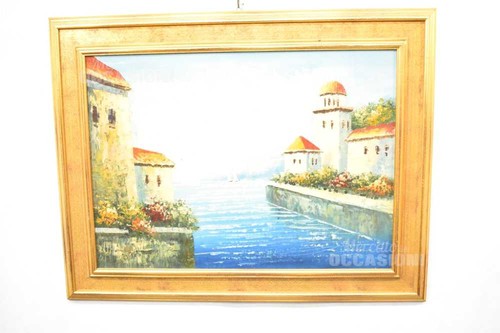 Quadro dipinto paesaggio - dipinto, di