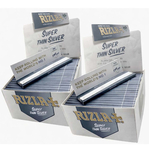 Cartine rizla argento king - cartine,