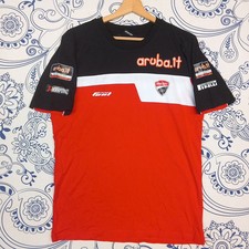 DUCATI CORSE T SHIRT RACING FEEL PIRELLI ARUBA. IT AKRAPOVIC TG M BIKERS MOTO  