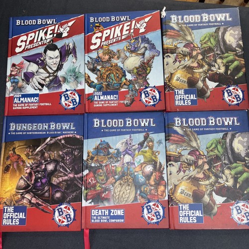 Blood bowl rulebooks - blood,