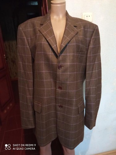Blazer uomo balmain lana lilla - balmain,