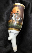 Vecchio Porcellana Testa Pipa