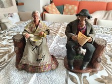 Pair of Terracotta Figurines 