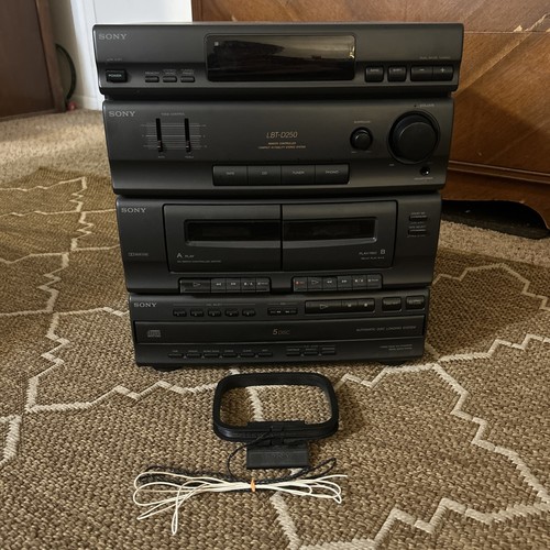 Sony lbt d250 stereo - sony, hi-fi