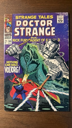 Strange tales 166 marvel - tales,
