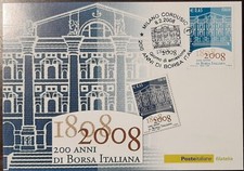 Cartolina 200 Anni BORSA