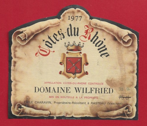 Etiquette label côtes - etiquette,