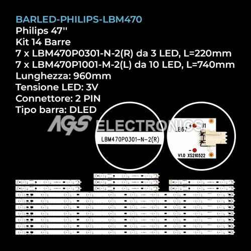 Kit barre strip led - strip,