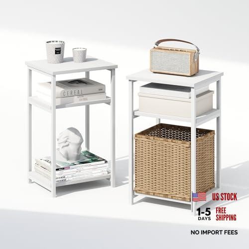 Set comodini metallo - set, in