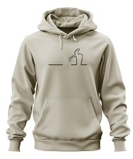 Felpa con cappuccio unisex Balum La Linea Lui Osvaldo Cavandoli cartone animato Balum Balum