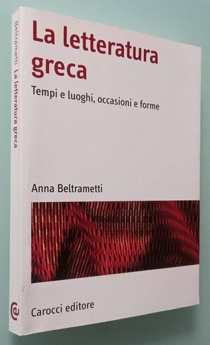Letteratura greca tempi - letteratura,