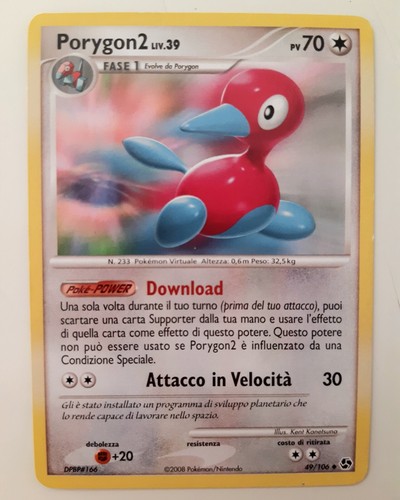 Porygon2 106 diamante perla - porygon2, 49/106