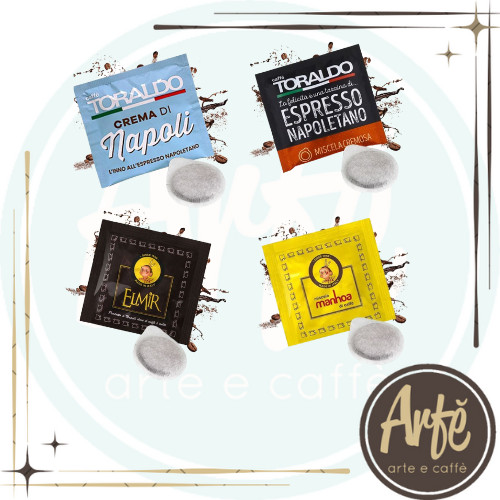 100 cialde caffè toraldo - caffè, +