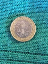 moneta 1 euro francese 1999