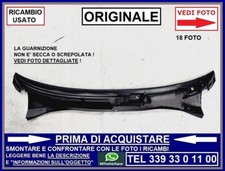 PLASTICA MODANATURA GOCCIOLATOIO SUPERIORE PARABREZZA ORIGINALE FIAT 500 mod.312