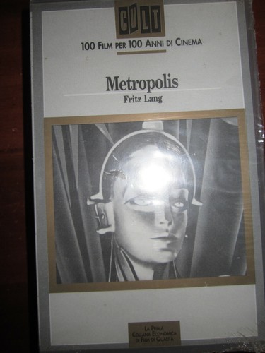Vhs metropolis fritz lang 100 - metropolis,