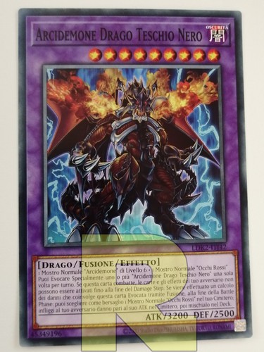 Arcidemone drago teschio nero - arcidemone,