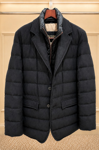 Herno cashmere seta piumino - cashmere,