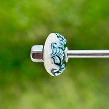 Trollbeads unica perlina vetro