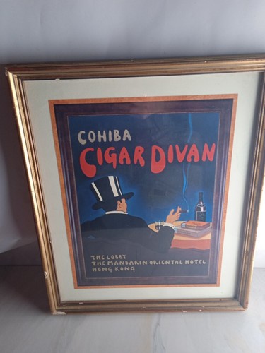Quadro cohiba cigar - , divan