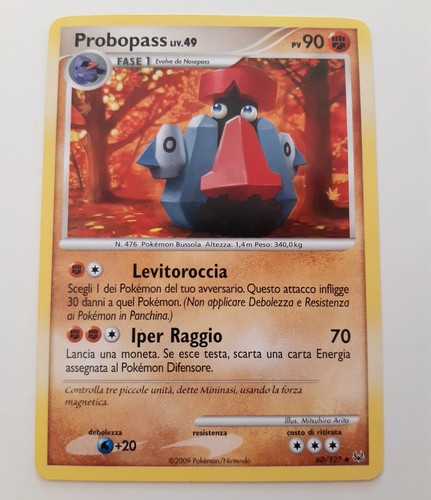 Probopass 127 platino mint - 60/127,