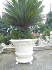 VASO ORCIO ROTONDO PER PIANTE GRANDI DA GIARDINO PER ESTERNO IN CEMENTO Ø 123 CM
